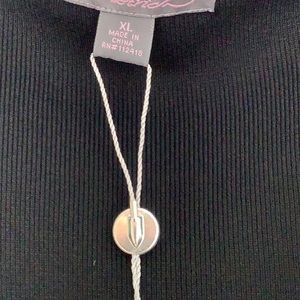 Women’s black cardigan